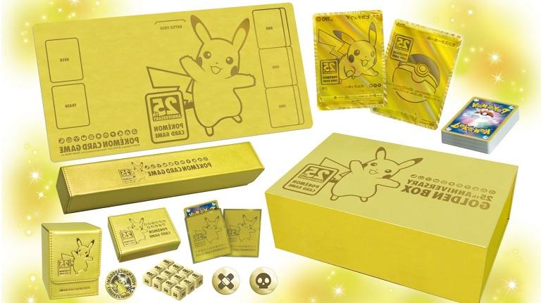 ●日本正規品● 25thANNIVERSARY GOLDENBOX ポケモンカードゲーム